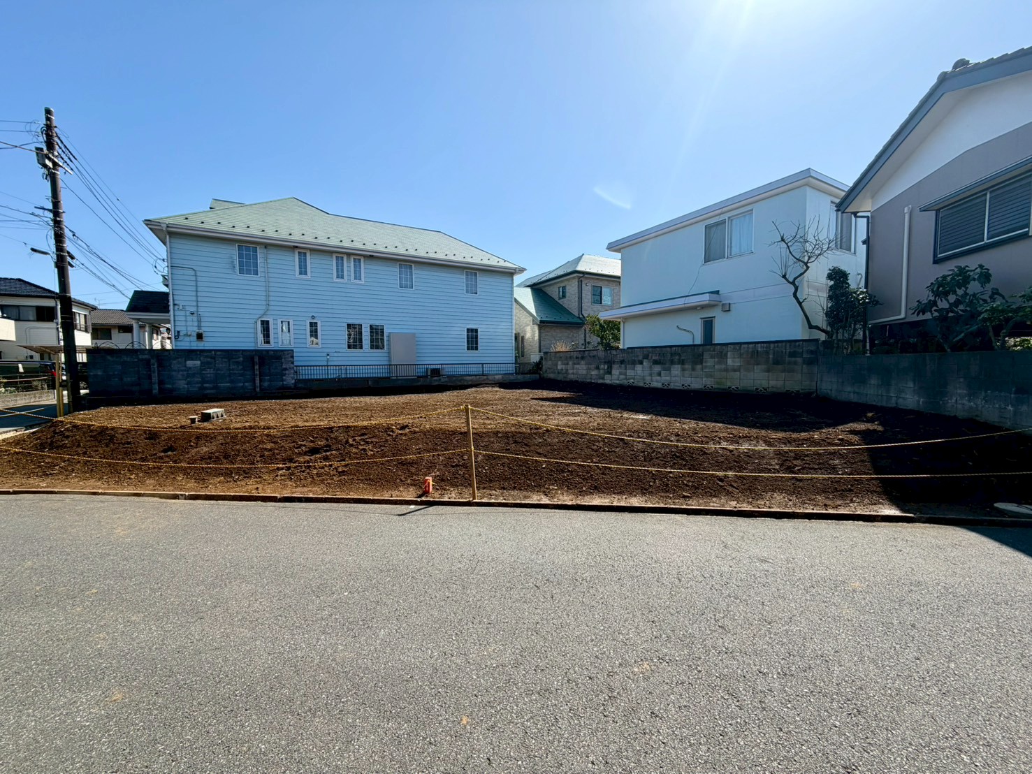 八千代市｜勝田台5丁目｜売地｜建築条件なし