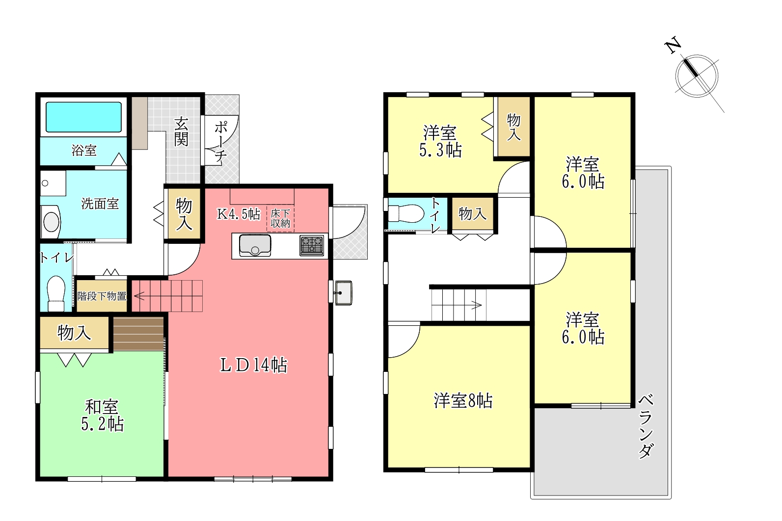 四街道市｜旭ヶ丘2｜中古戸建｜5LDK